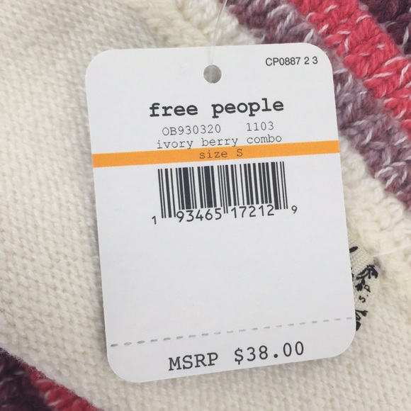 NWT Free People In the Sun Brami Crop Top Knit Sm - Picture 7 of 8